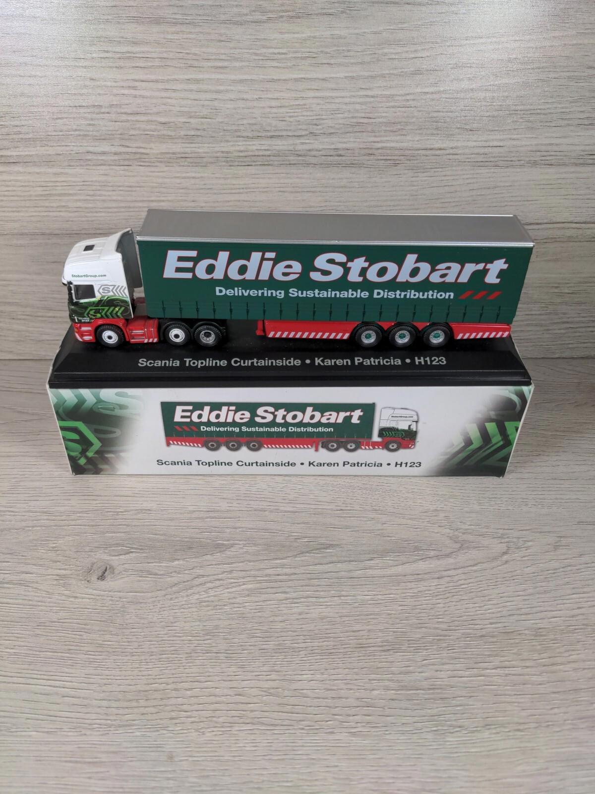 Atlas Editions Eddie Stobart Scania Topside Curtainside Karen Patricia H123