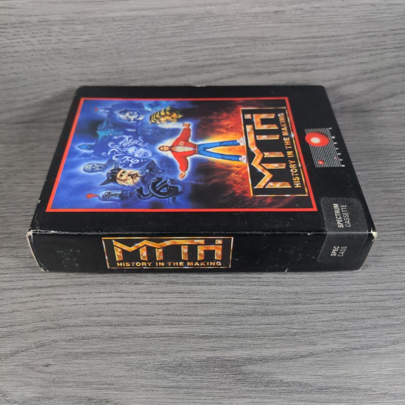 Myth History In The Making ZX Spectrum Game Cassette Big Box Tested & Working