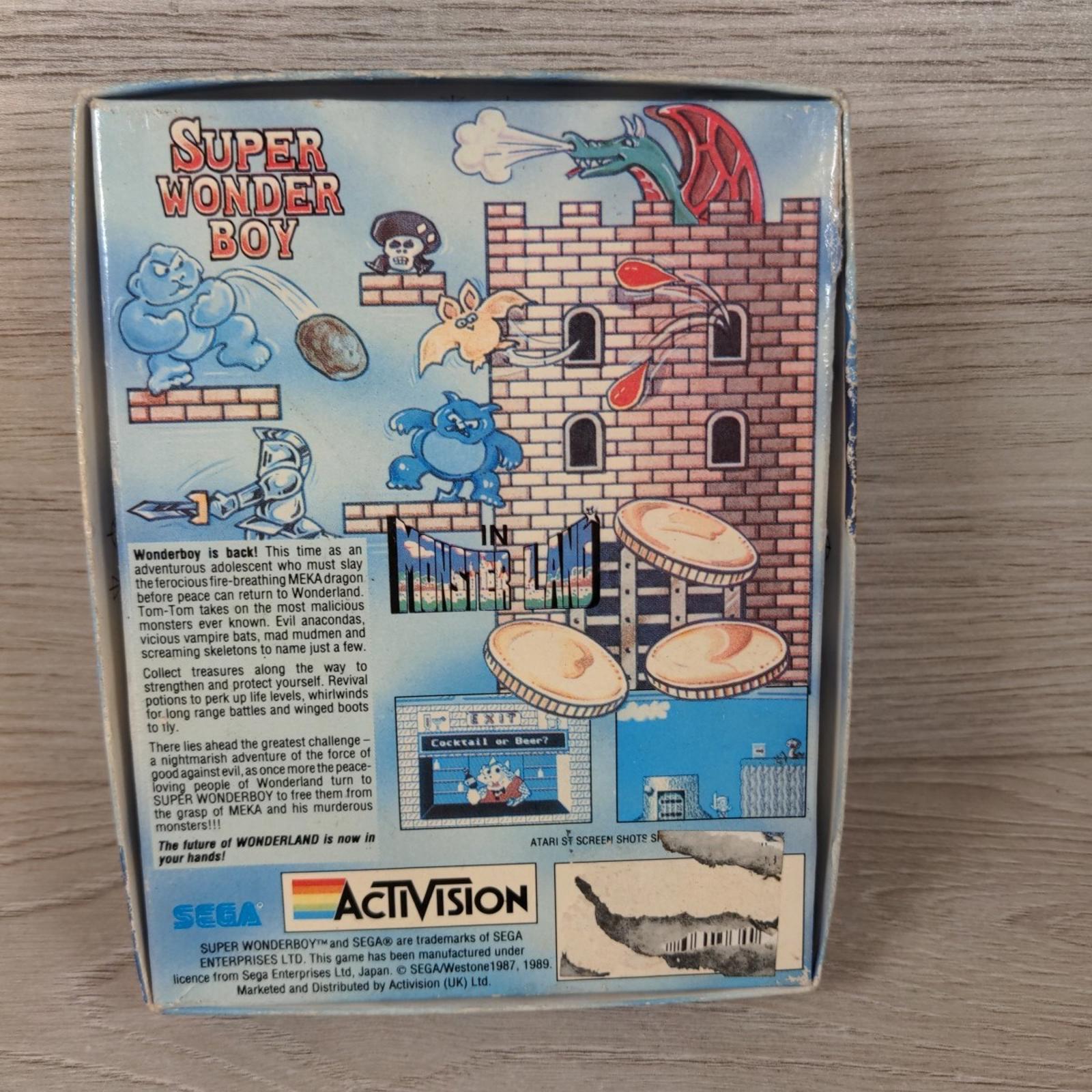 Super Wonder Boy ZX Spectrum Game Cassette Activision Big Box Tested & Working