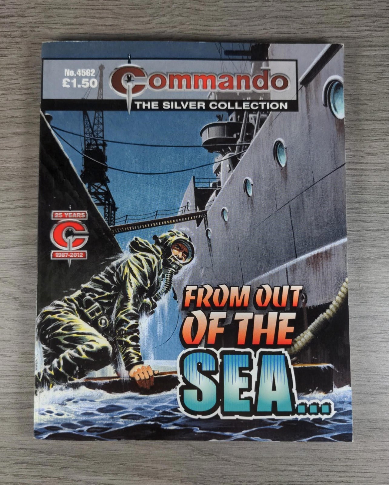 Commando Comic Issue 4562 From Out Of The Sea