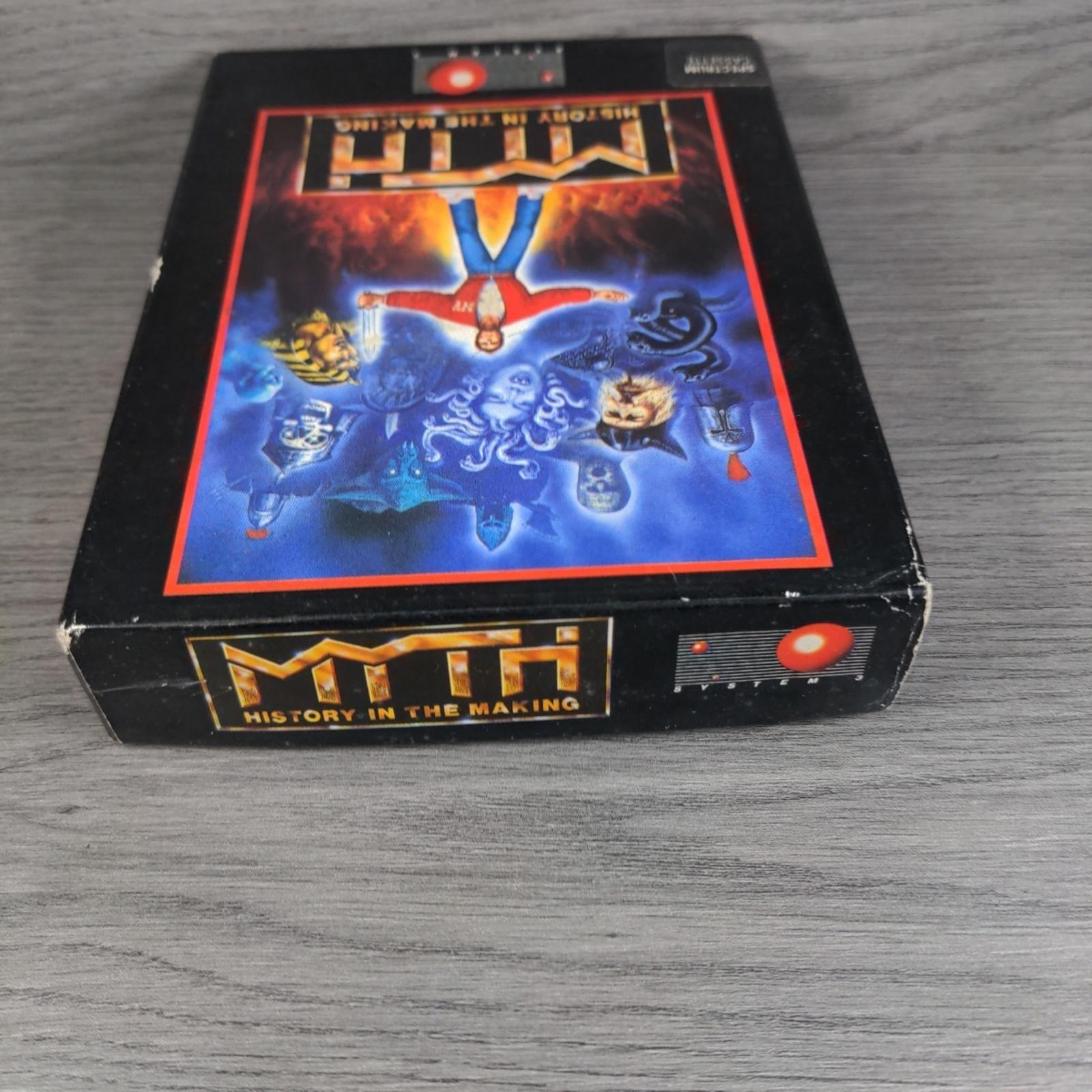 Myth History In The Making ZX Spectrum Game Cassette Big Box Tested & Working