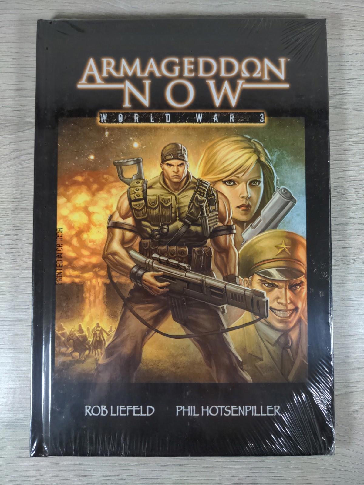 Armageddon Now: World War III by Phil Hotsenpiller Hardcover Graphic Novel