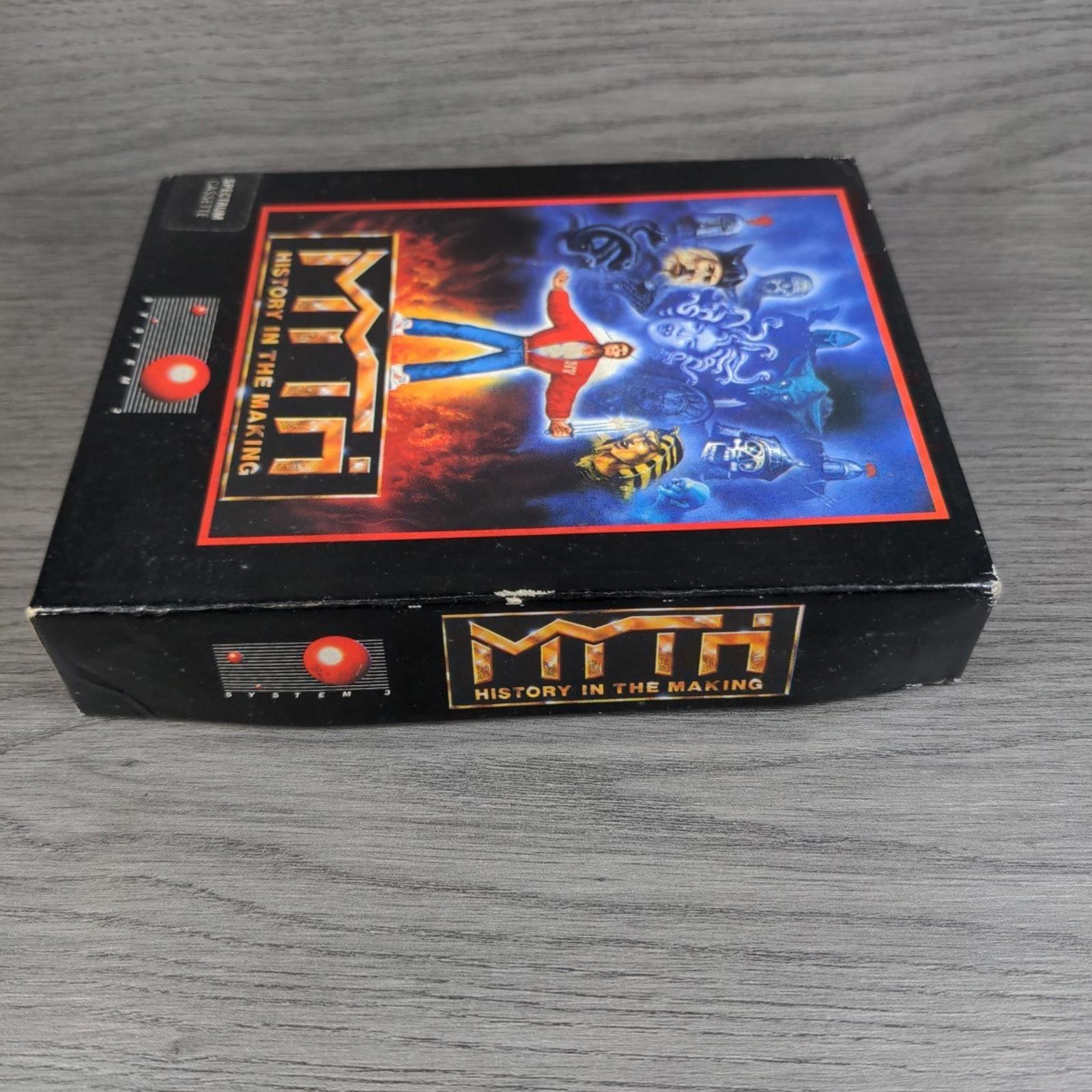 Myth History In The Making ZX Spectrum Game Cassette Big Box Tested & Working