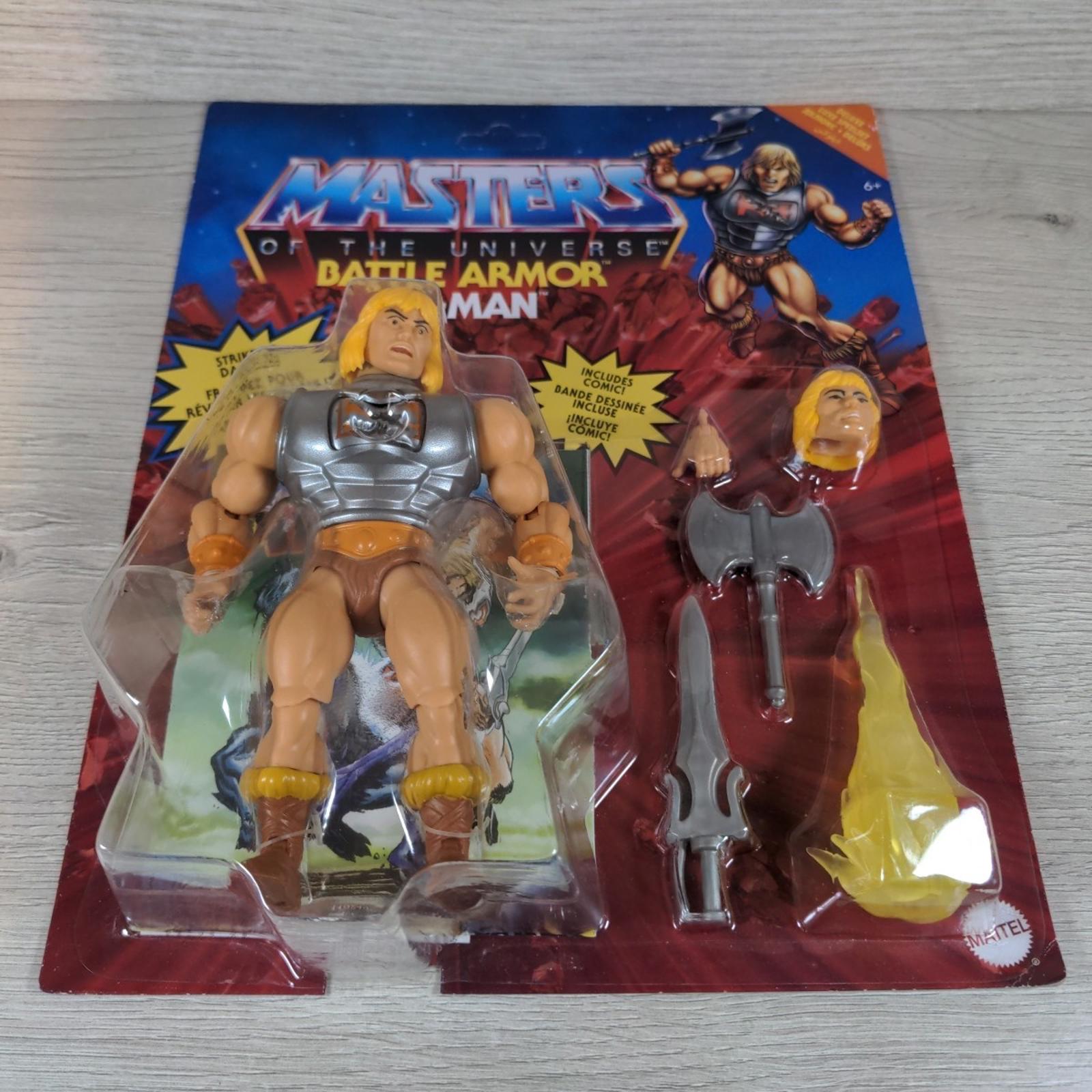 Masters of the Universe MOTU Origins He-Man Battle Armor Action Figure