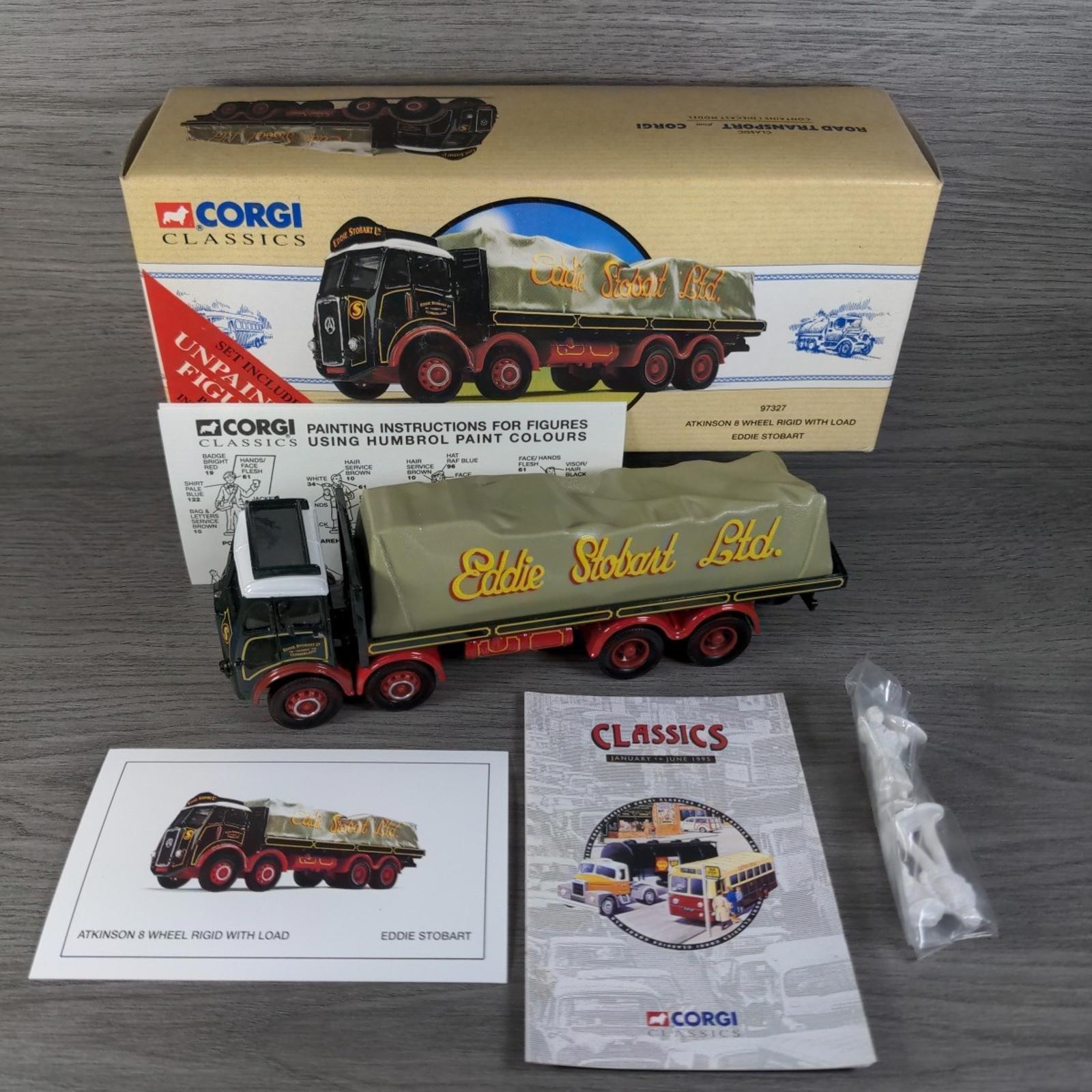 Corgi Classics Eddie Stobart Ltd Atkinson 8 Wheel Ridged With Load 97237