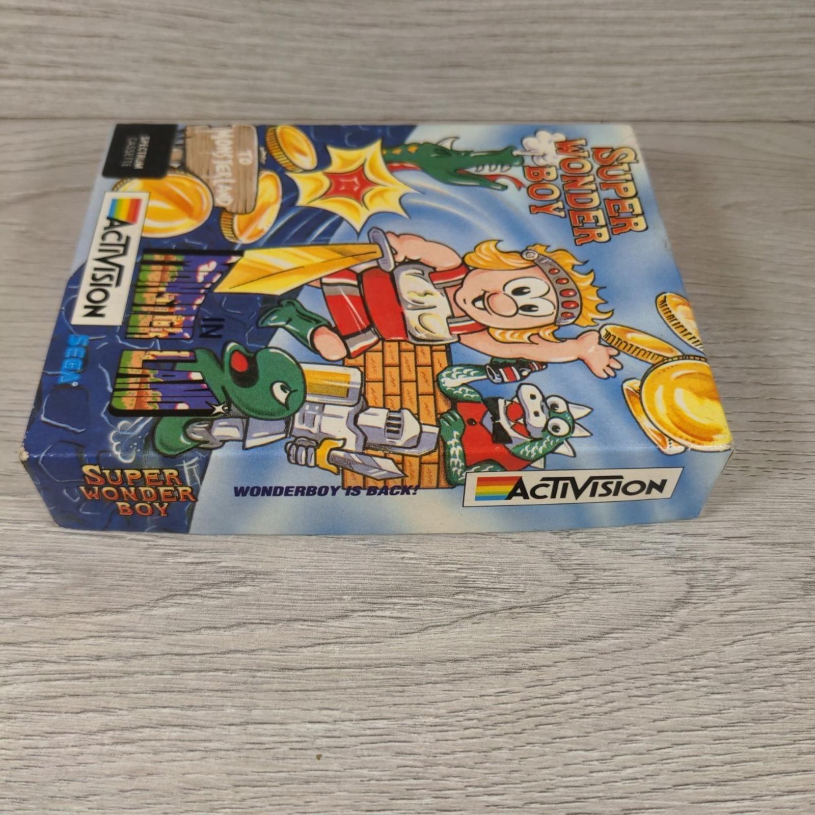 Super Wonder Boy ZX Spectrum Game Cassette Activision Big Box Tested & Working