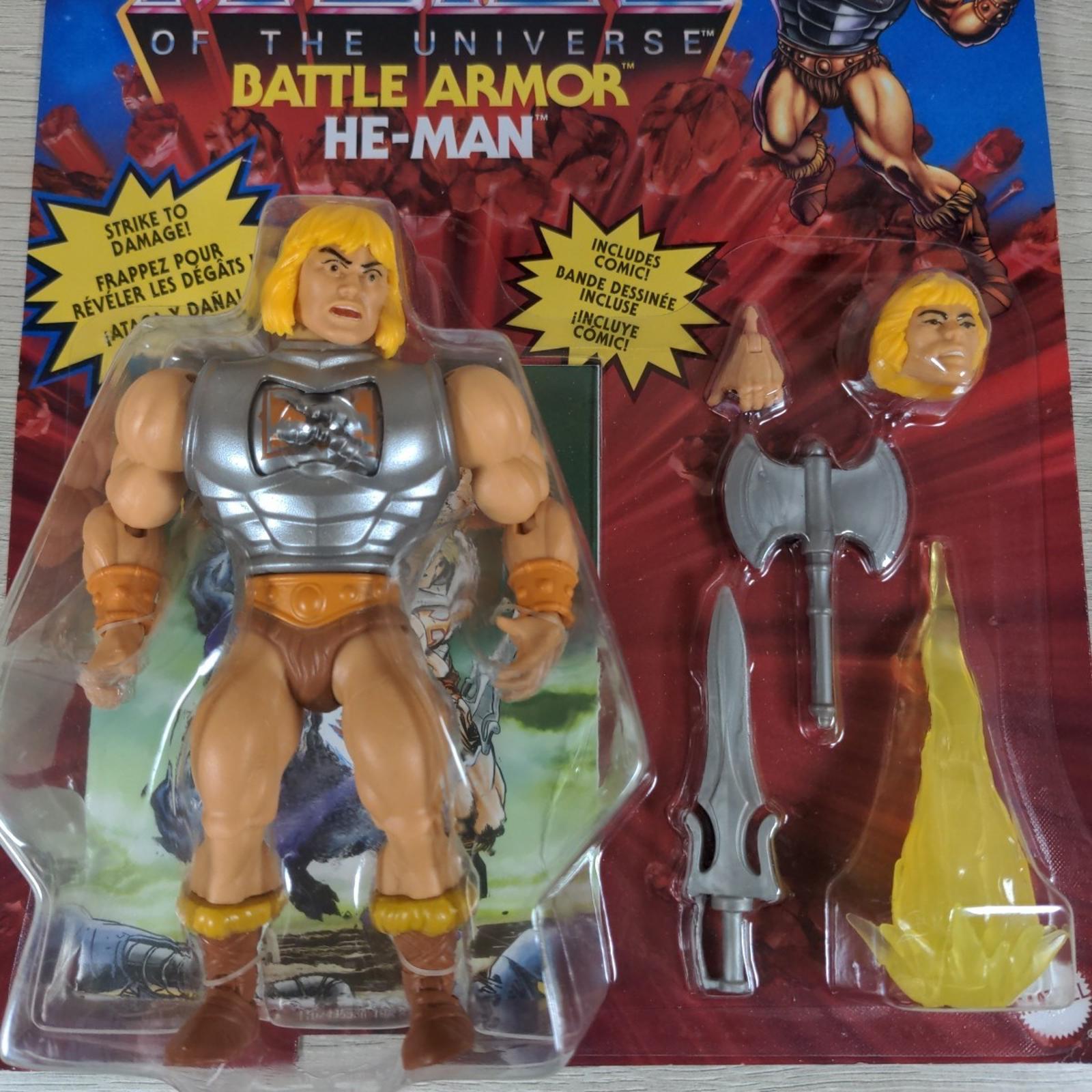 Masters of the Universe MOTU Origins He-Man Battle Armor Action Figure