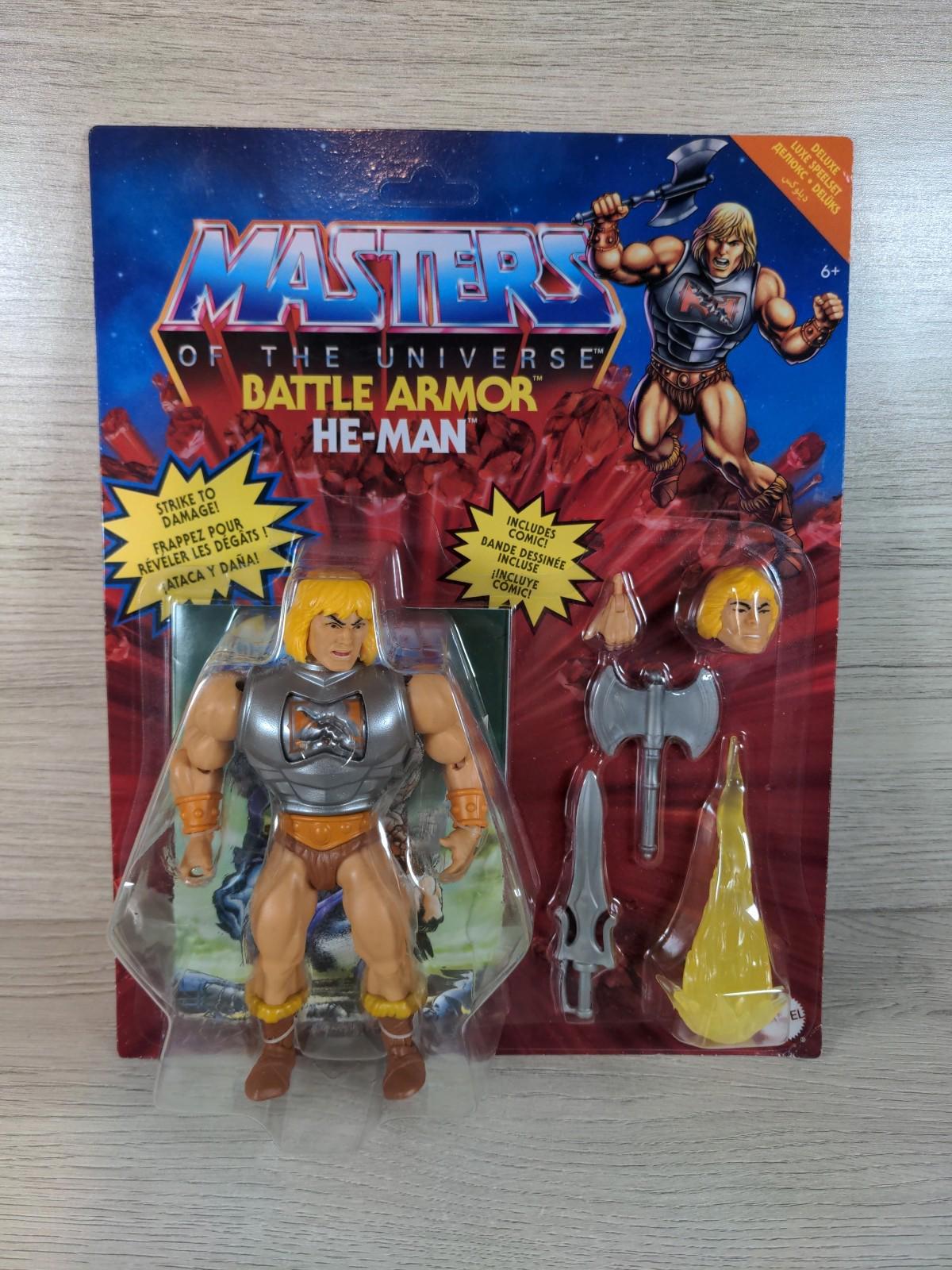 Masters of the Universe MOTU Origins He-Man Battle Armor Action Figure