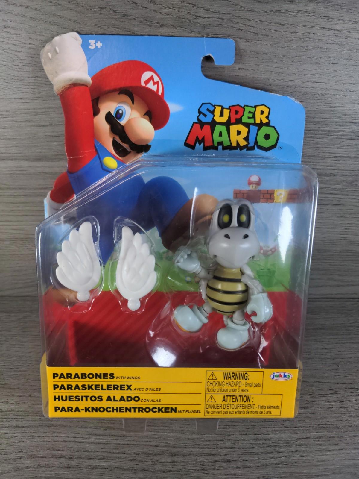 Super Mario Parabones 8cm Action Figure Jakks Pacific Factory Sealed Pack