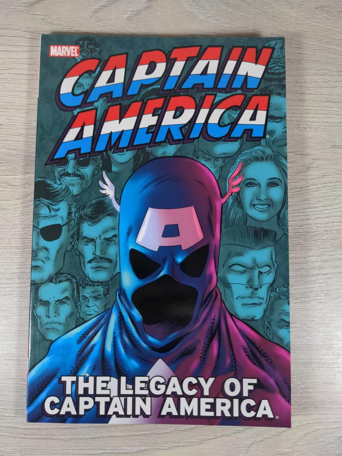 Marvel The Legacy Of Captain America by Joe Simon Marvel Comic Book