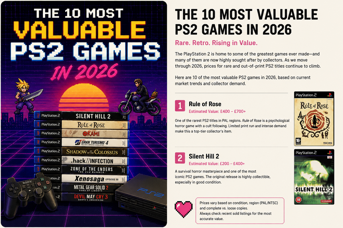 Valuable PS2 Games