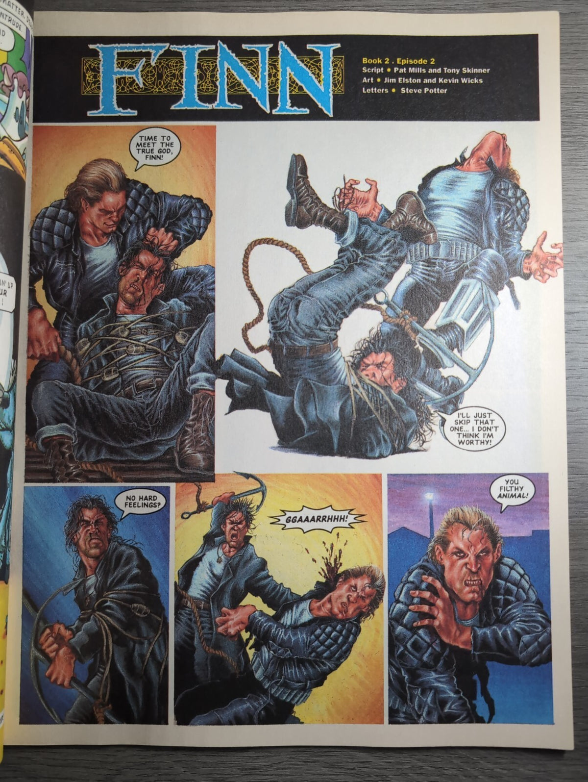 2000AD Prog 808 Featuring Judge Dredd Comic 7th Nov 1992 Vintage Retro Comic