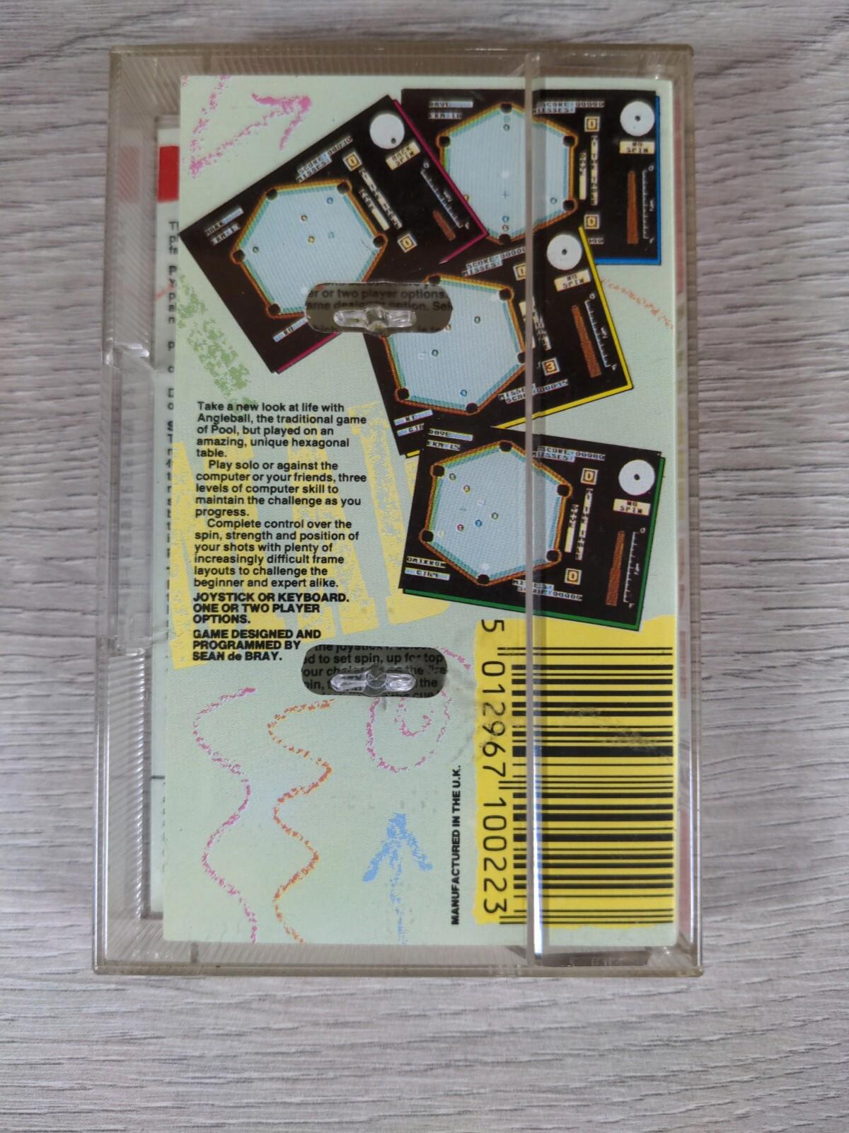 Angle Ball Commodore 64 C64 Game Cassette Tested & Working