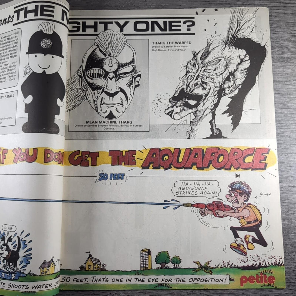 2000AD Prog 528 Featuring Judge Dredd 27th June 1987 Vintage Comic