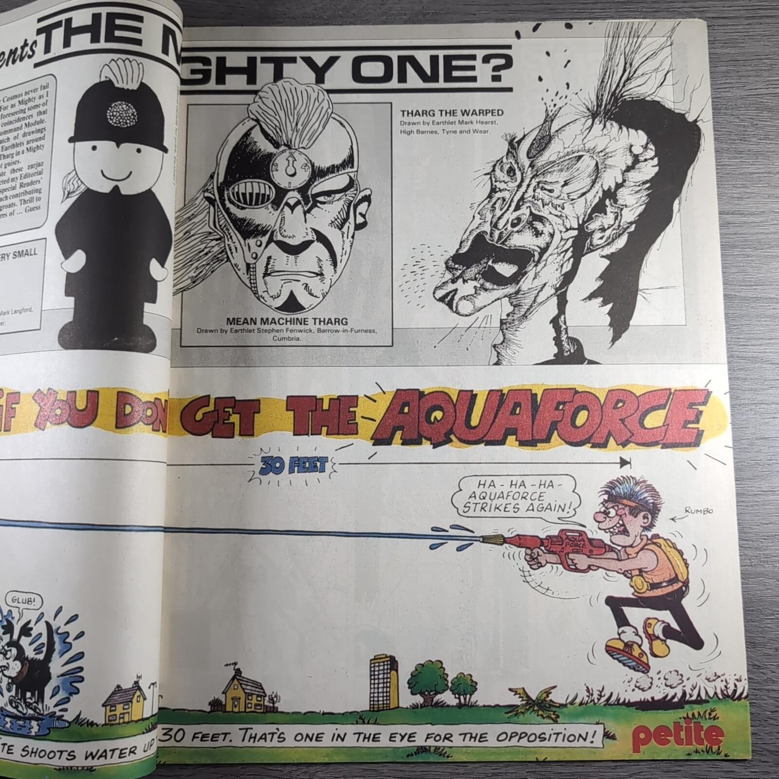 2000AD Prog 528 Featuring Judge Dredd 27th June 1987 Vintage Comic