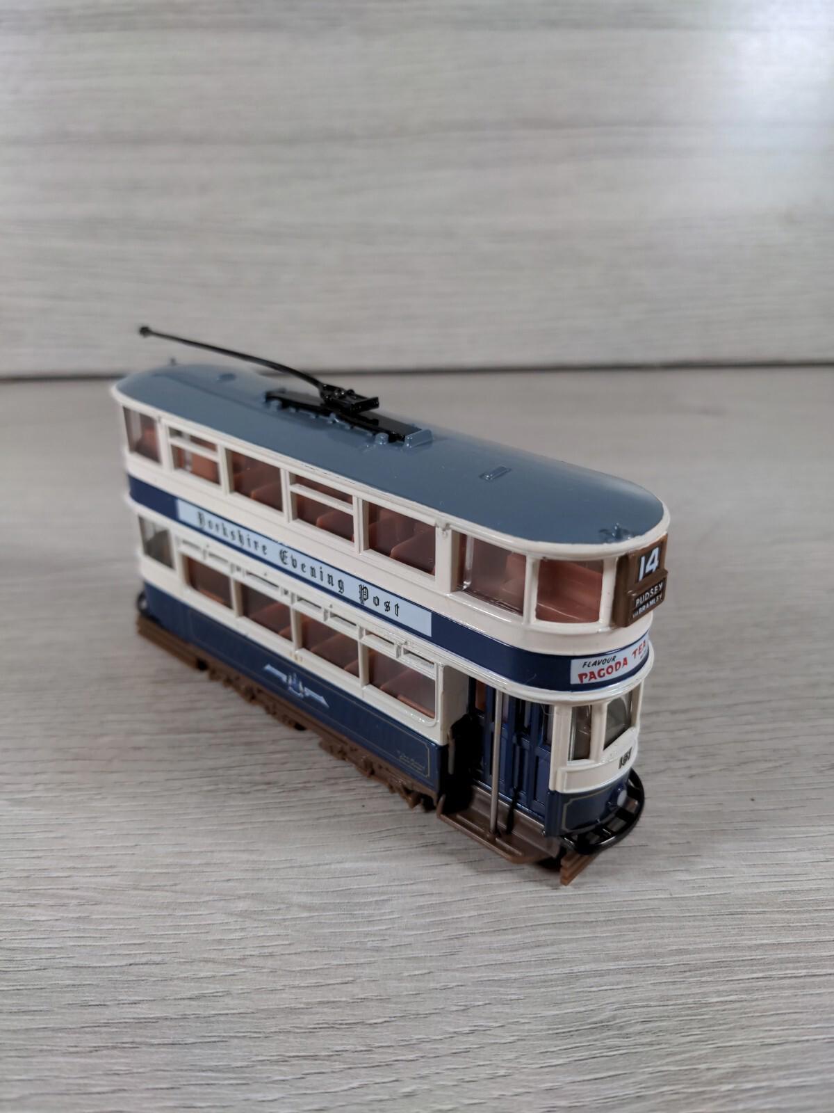 Exclusive First Editions Leeds Tramcar Evening Post 14303 1:76 Diecast Model