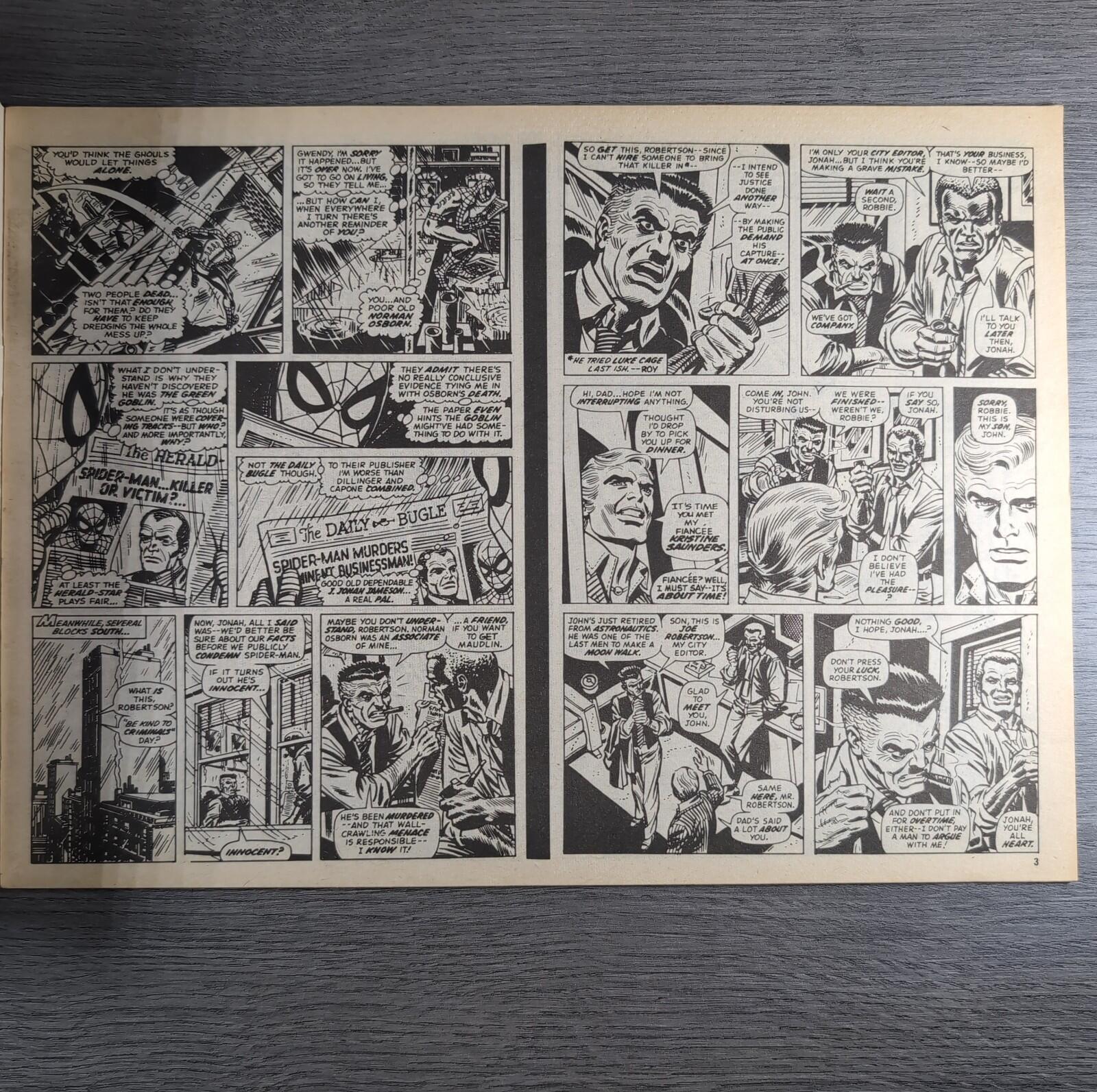 Super Spider-Man With The Super Heroes No. 173 Marvel Comics 5th June 1976