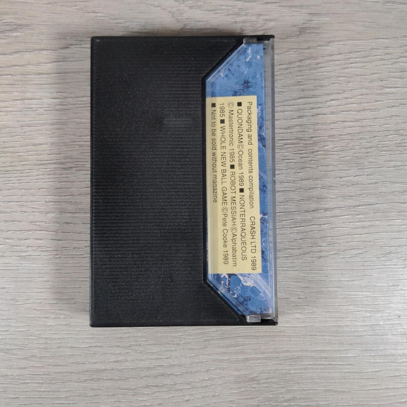 Crash Presents July 1989 ZX Spectrum 48K 128K  Game Cassette Tested & Working