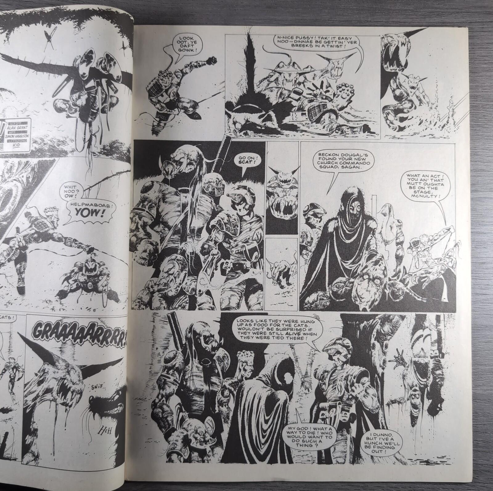2000AD Prog 583 Featuring Judge Dredd 16th July 1988 Vintage Comic