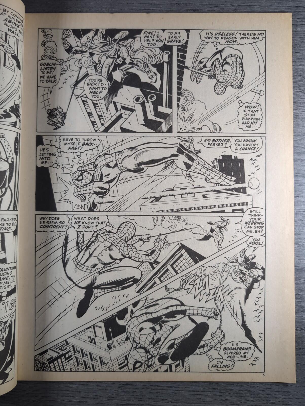 Spider-Man Comics Weekly No. 131 Marvel Comics UK 16th August 1975