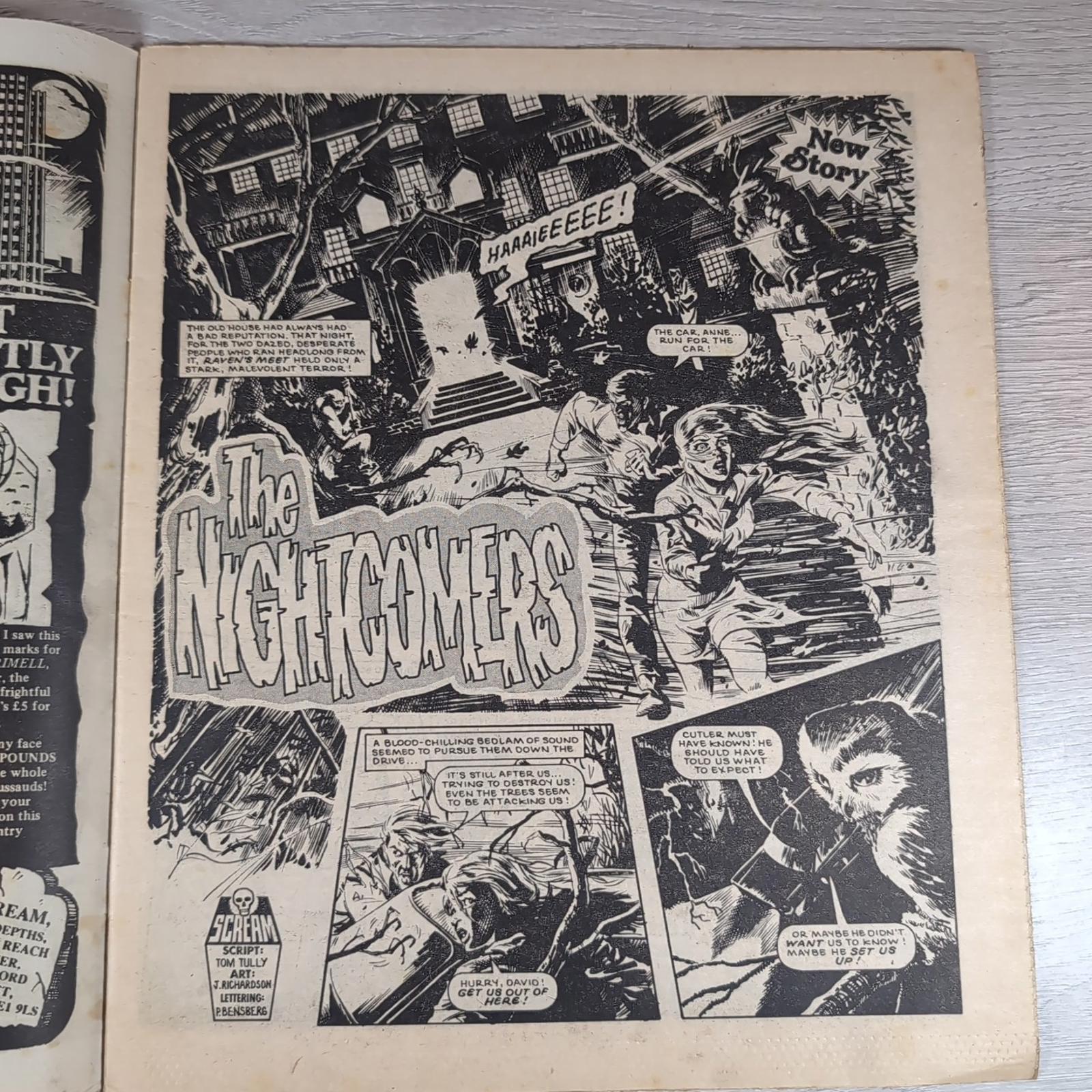 Scream! Comic Issue Number 7 5th May 1984