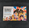 Brooke Bond Picture Cards Blank/Unused Card Album Famous People - Retrorama UK