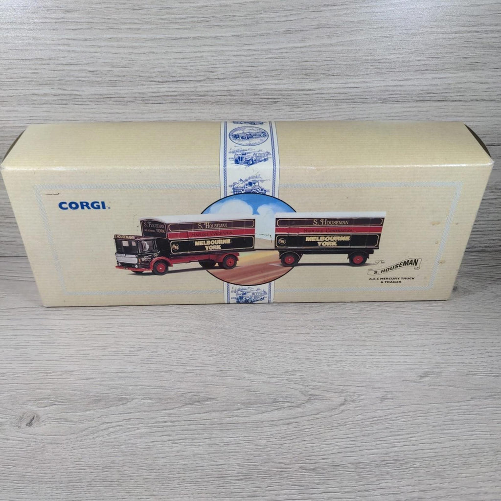 Corgi Classic Commercials The S Houseman AEC Mercury Truck & Trailer Die-Cast