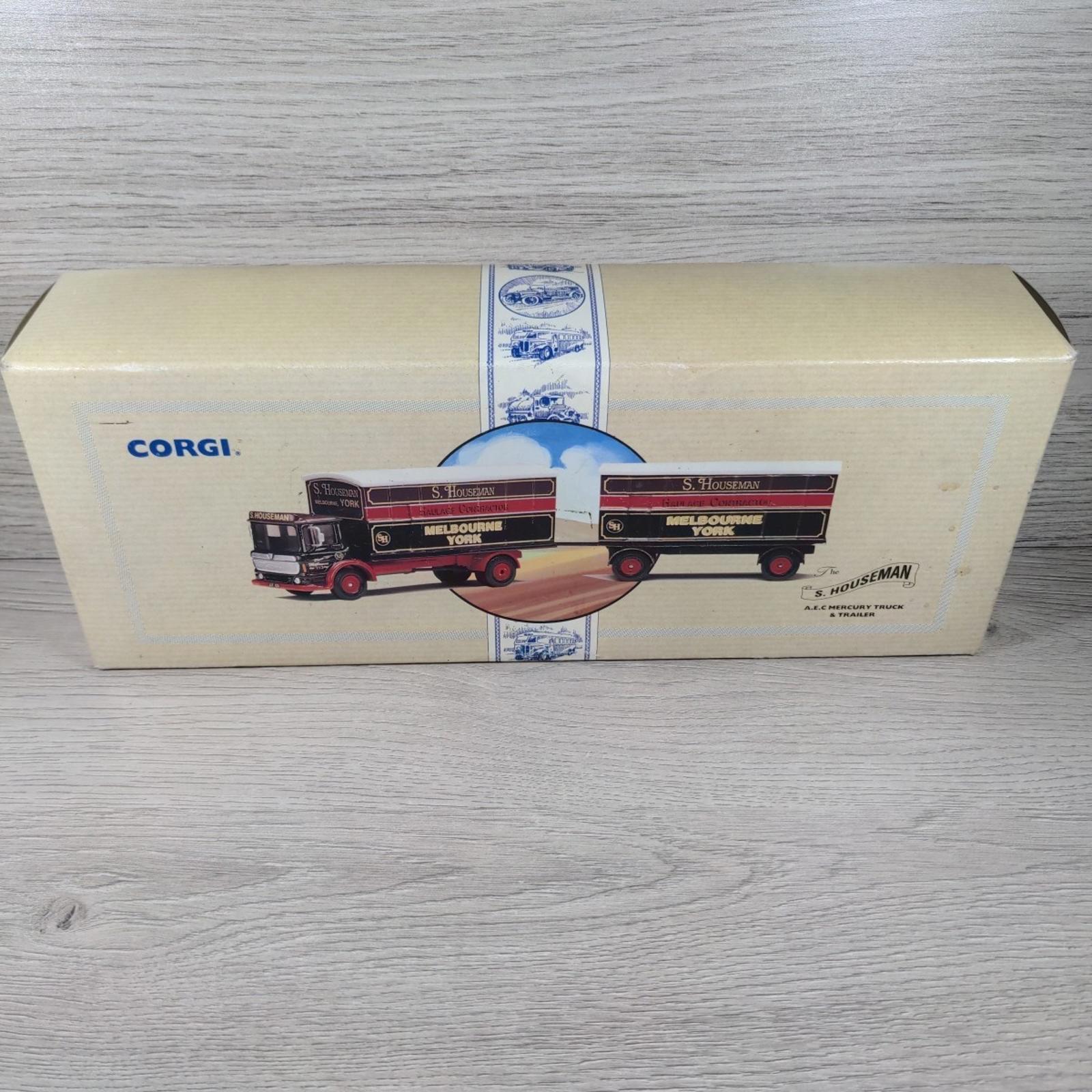 Corgi Classic Commercials The S Houseman AEC Mercury Truck & Trailer Die-Cast