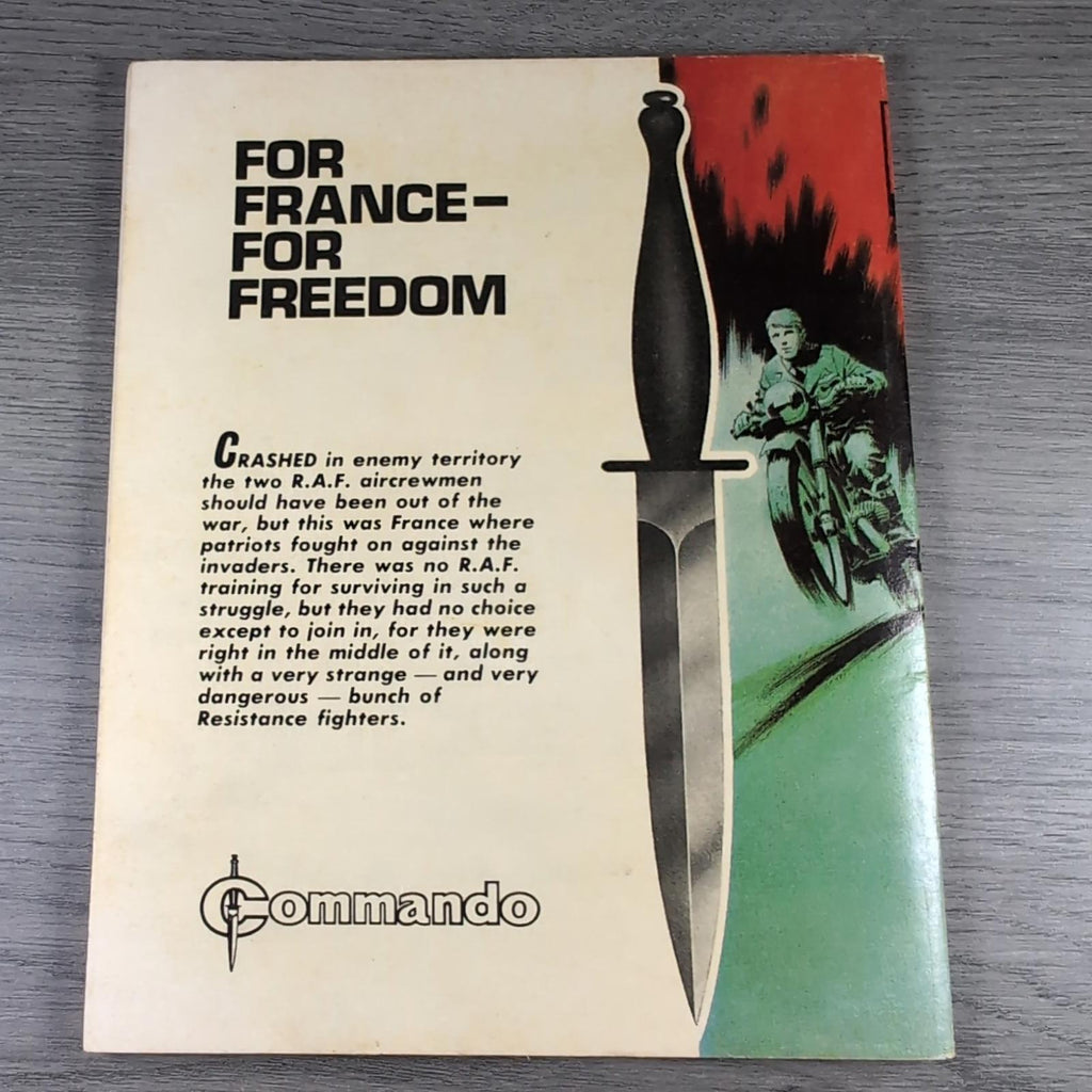 Commando Comic Issue Number 1177 For France For Freedom