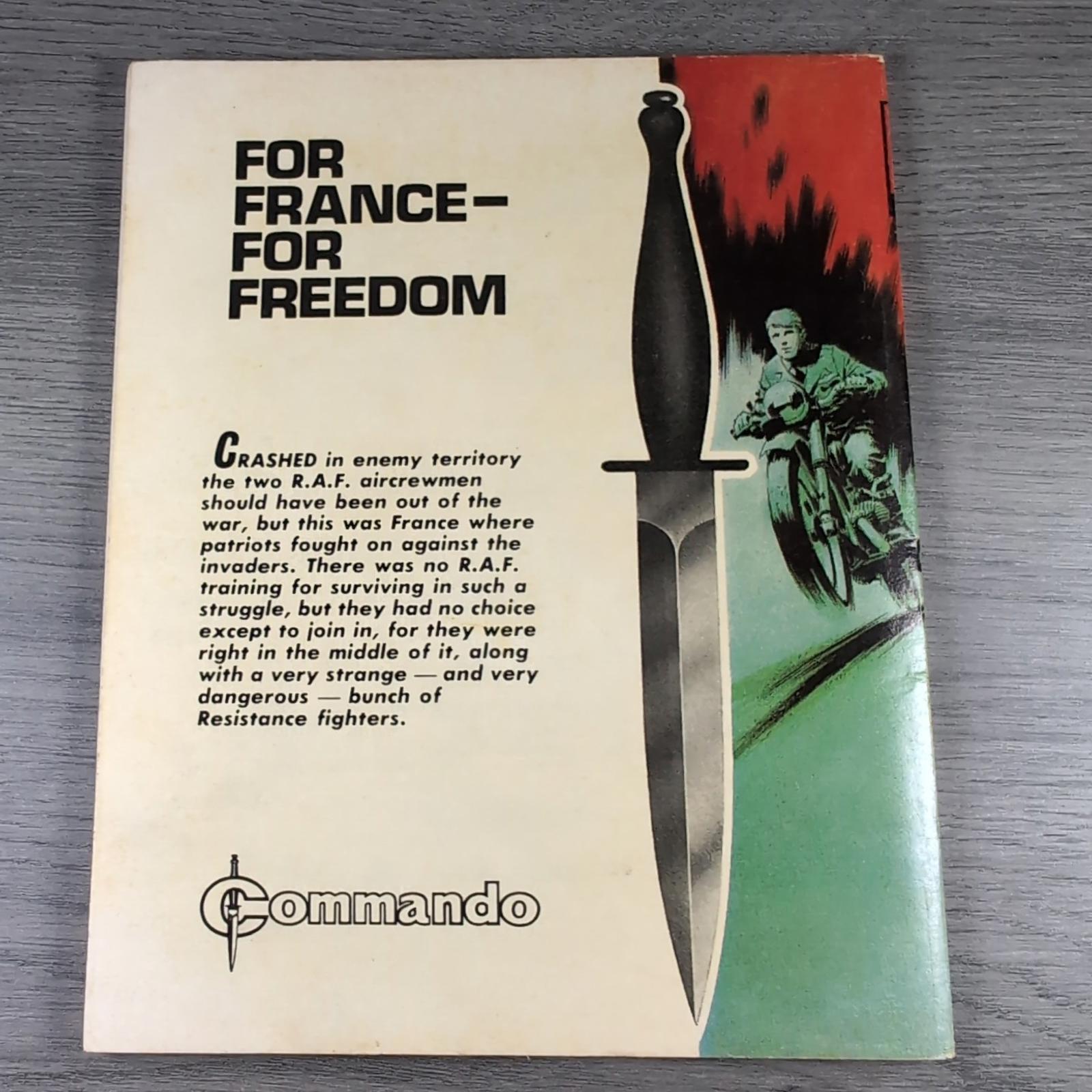 Commando Comic Issue Number 1177 For France For Freedom