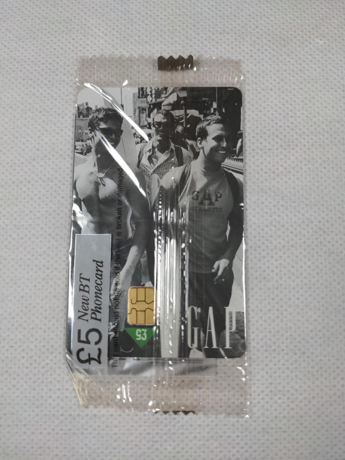 BT Phone Card GAP Store £5 Unused Vintage Chip Phonecard Unopened Sealed - Retrorama UK