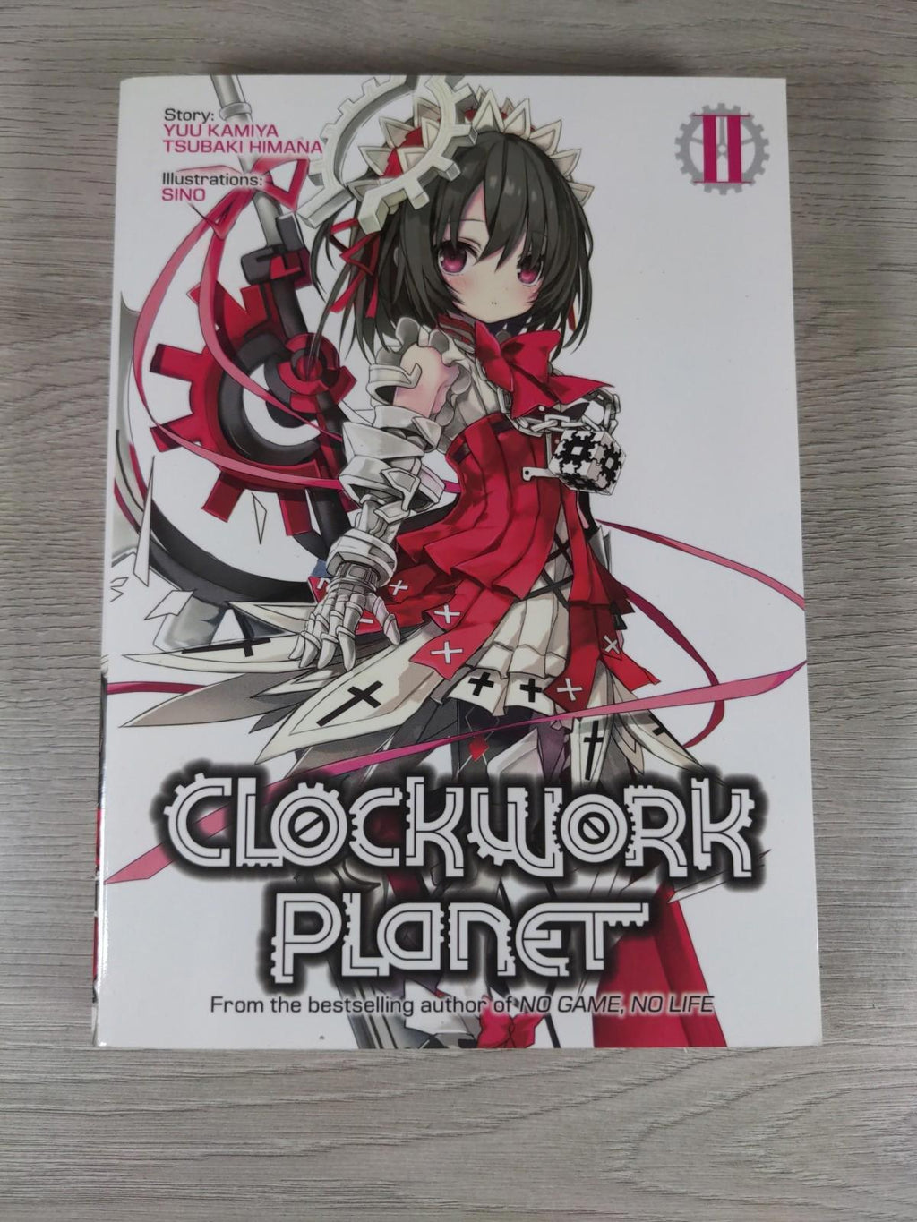 Clockwork Planet Novel Vol. 2 by Yuu Kamiya Paperback Book 2018