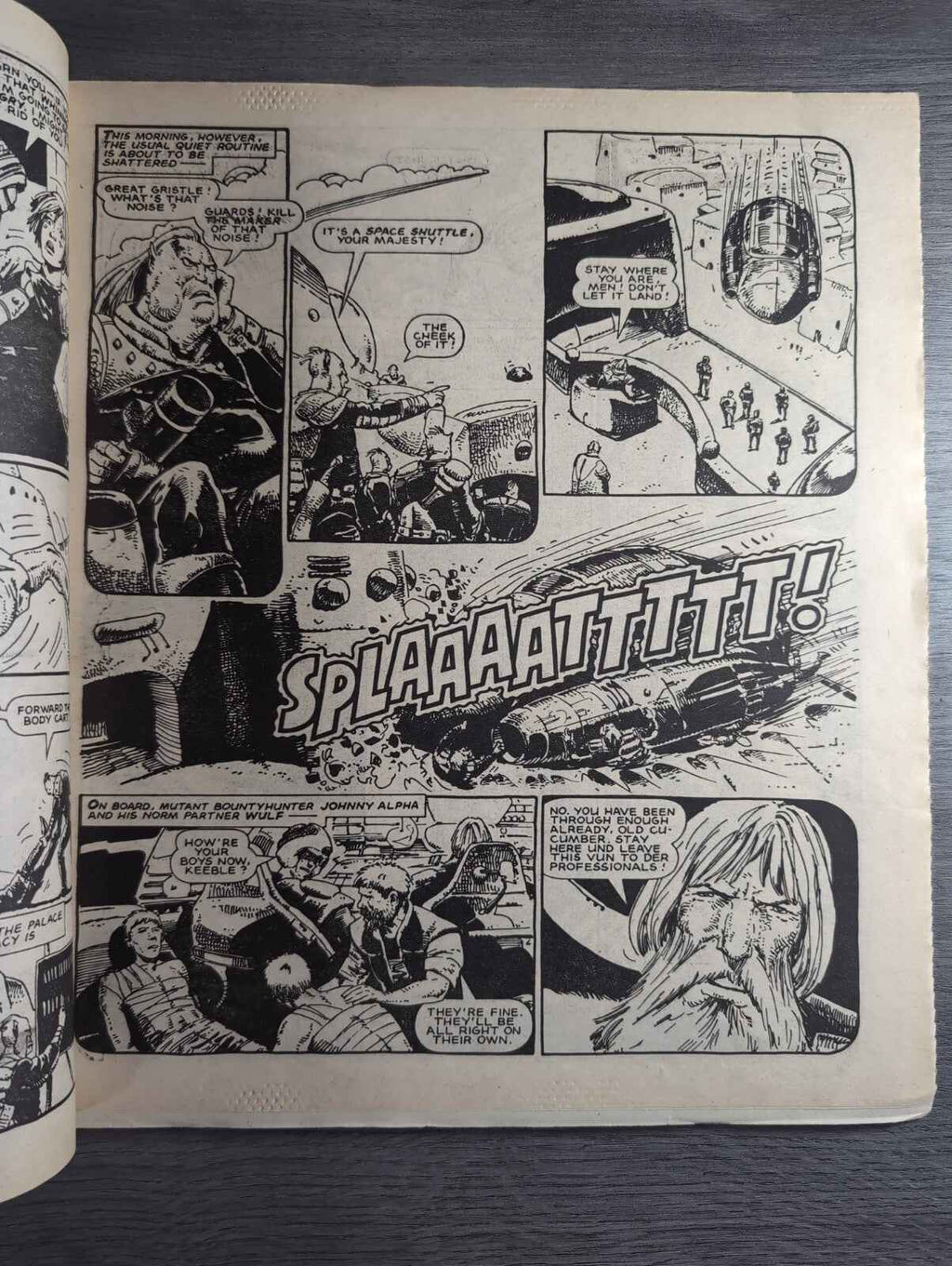 2000AD Prog 431 Featuring Judge Dread Comic 17th Aug 1985 Vintage Retro Comic