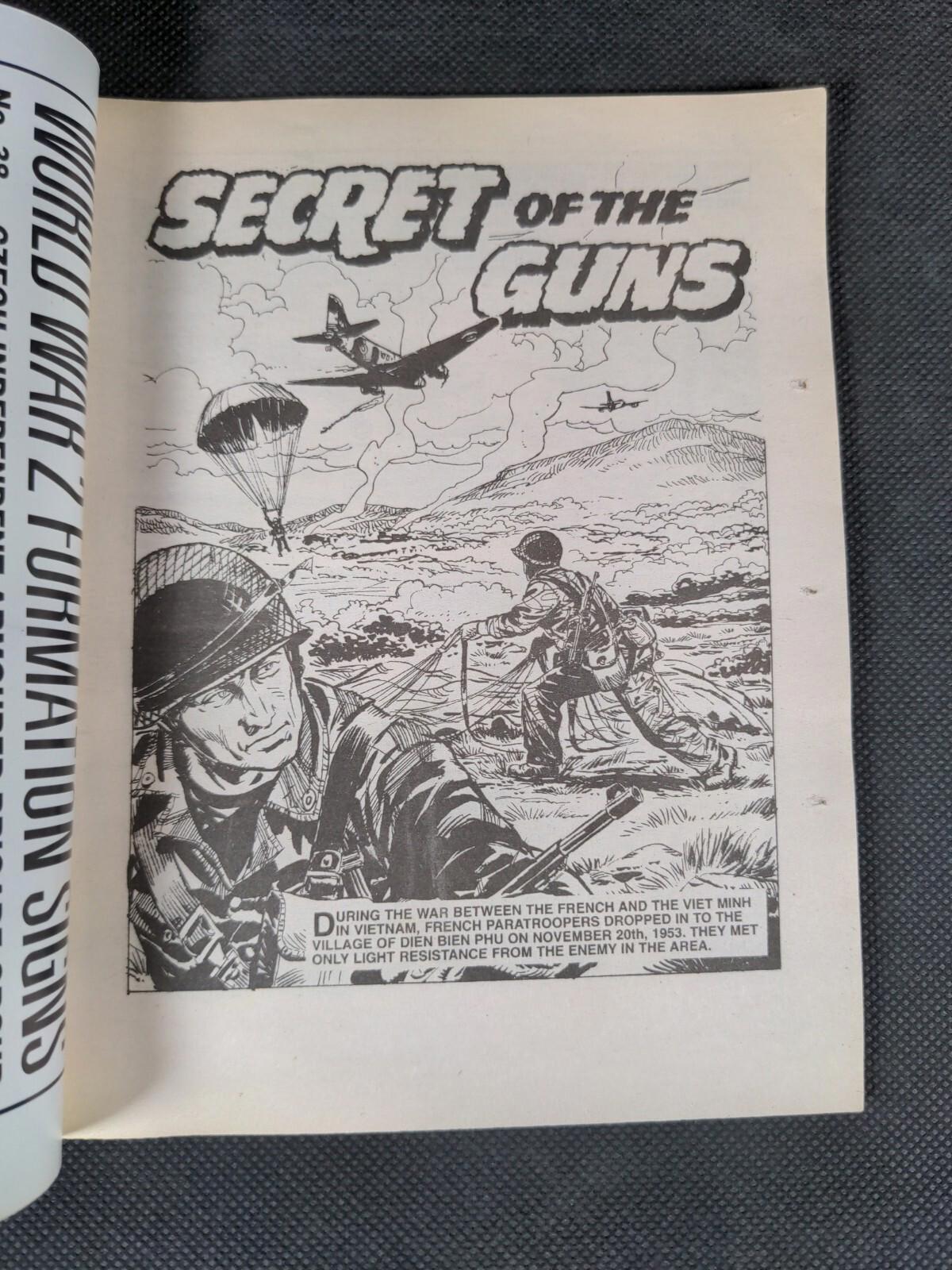 Commando Comic Issue Number 3480 Secret Of The Guns - Retrorama UK