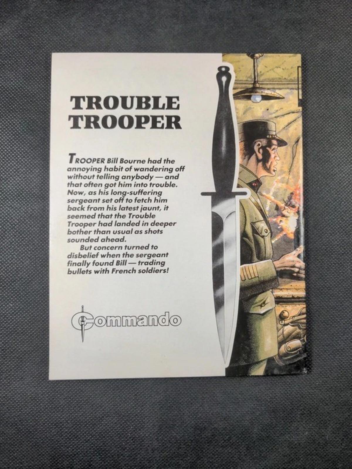 Commando Comic Issue Number 2594 Trouble Trooper - Retrorama UK