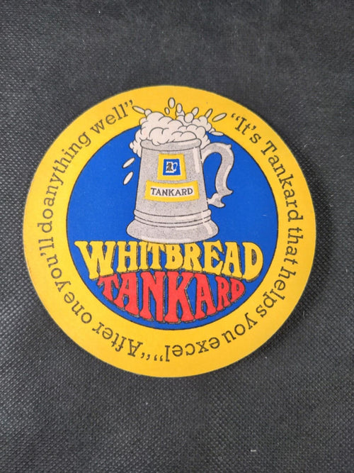 5 Vintage Beer Mats Whitbread Ale - Retrorama UK