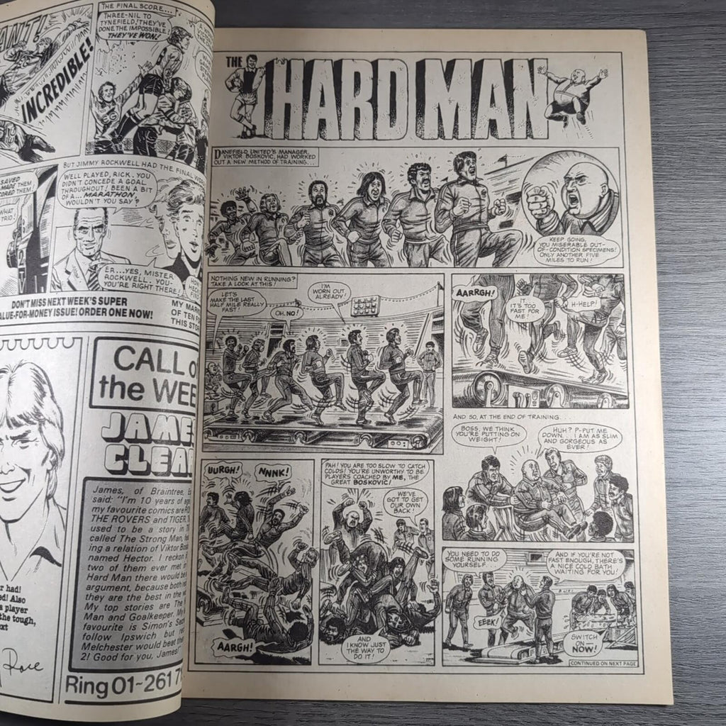 Roy of The Rovers 8th December 1984 Vintage Comic IPC Magazines