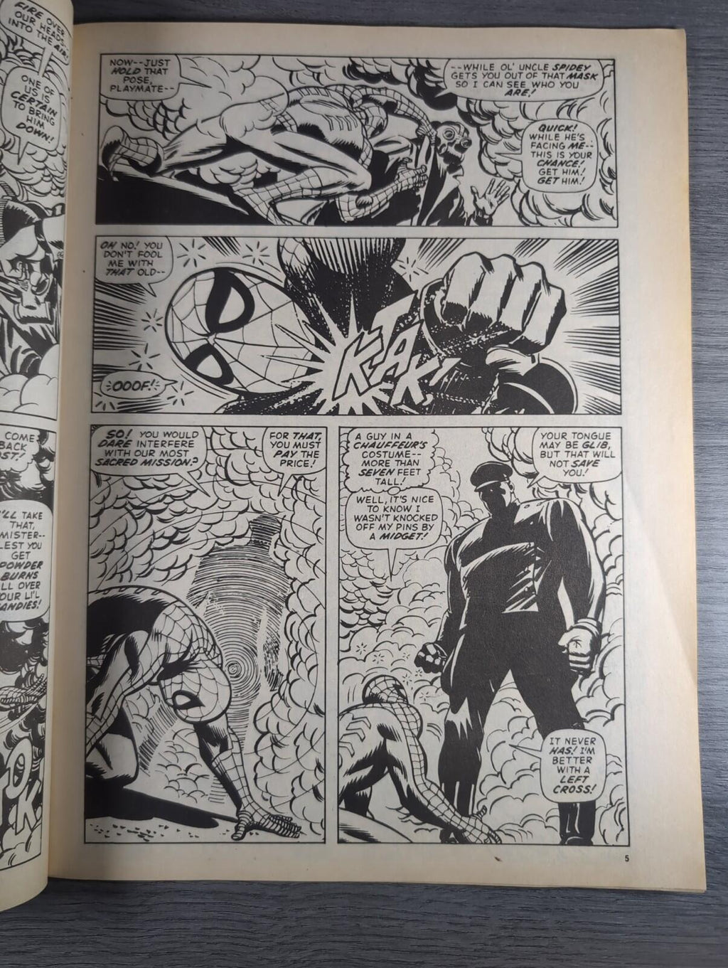 Spider-Man Comics Weekly No 154 Marvel Comics UK 24th January 1976 Vintage Comic