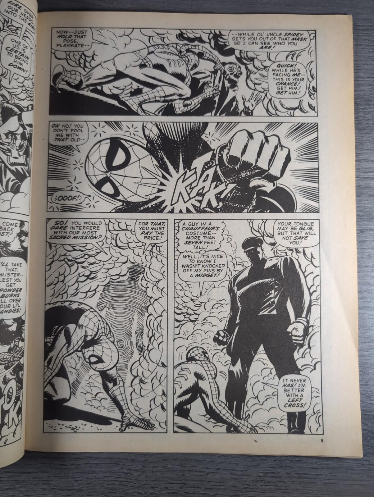 Spider-Man Comics Weekly No 154 Marvel Comics UK 24th January 1976 Vintage Comic