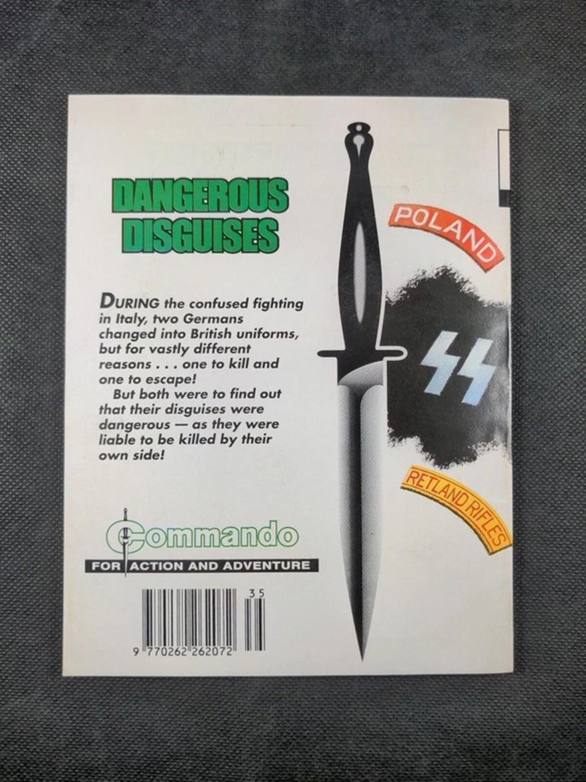 Commando Comic Issue Number 3237 Dangerous Disguises - Retrorama UK