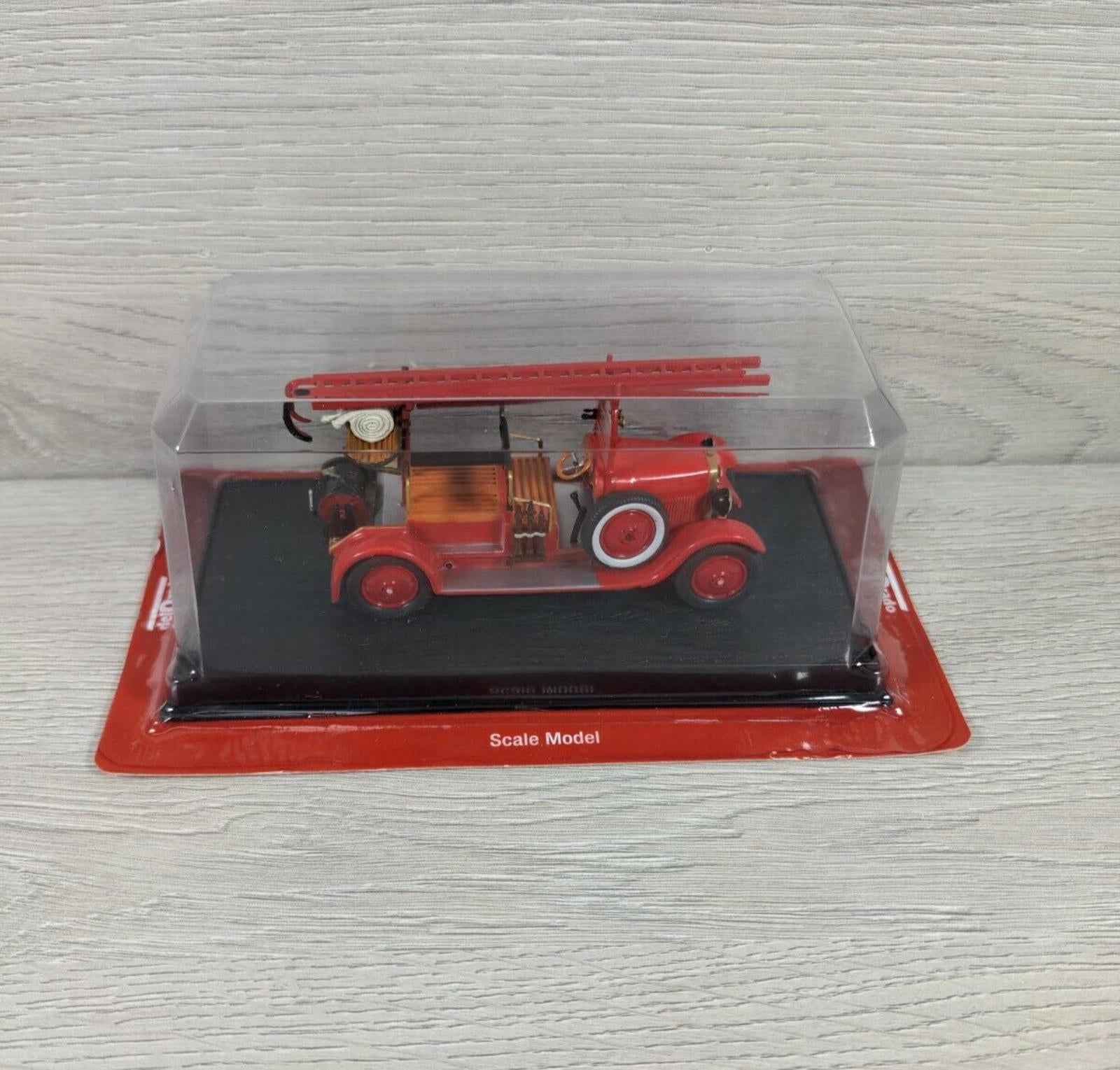Del Prado Fire Engines of the World 1:43 1923 Depart Incendie Dion Boulton - Retrorama UK