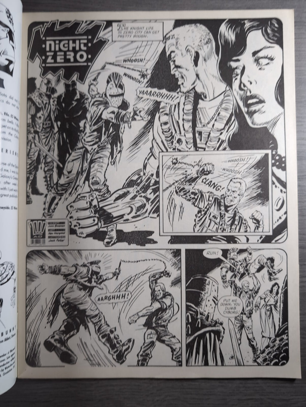 2000AD Prog 610  Featuring Judge Dread Comic 21st Jan 1989 Vintage Retro Comic