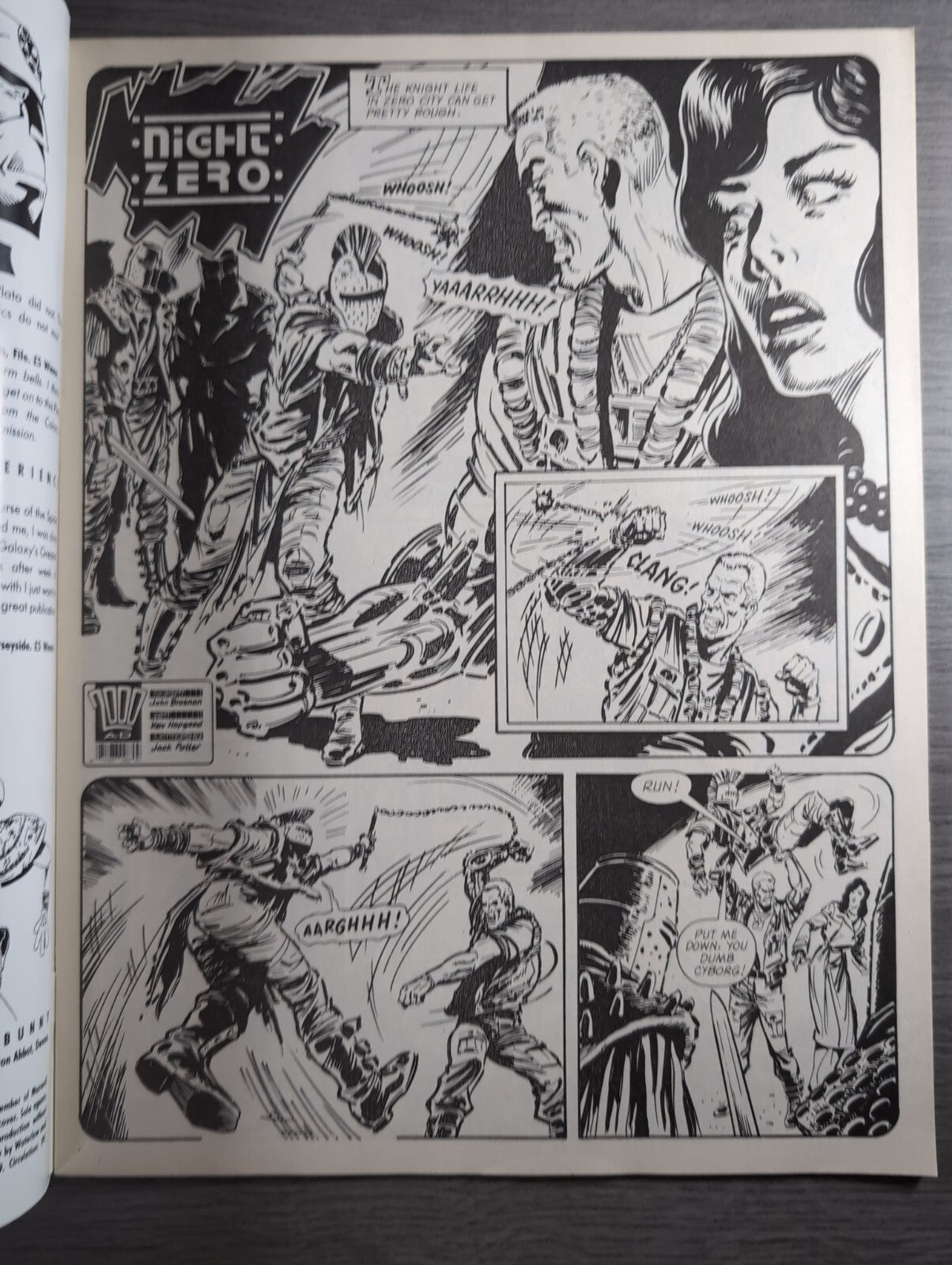 2000AD Prog 610  Featuring Judge Dread Comic 21st Jan 1989 Vintage Retro Comic