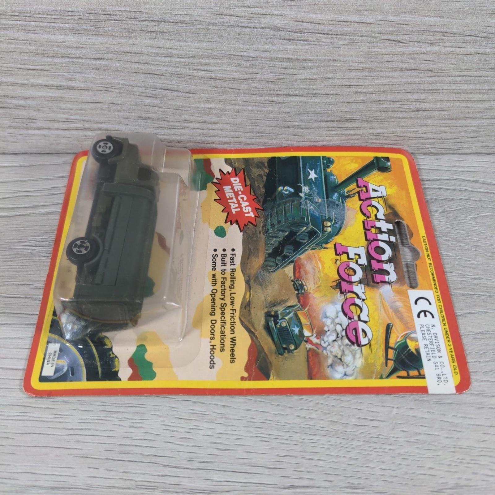 Welly Action Force Military Truck No 8634 Diecast Model 1980s Army Force