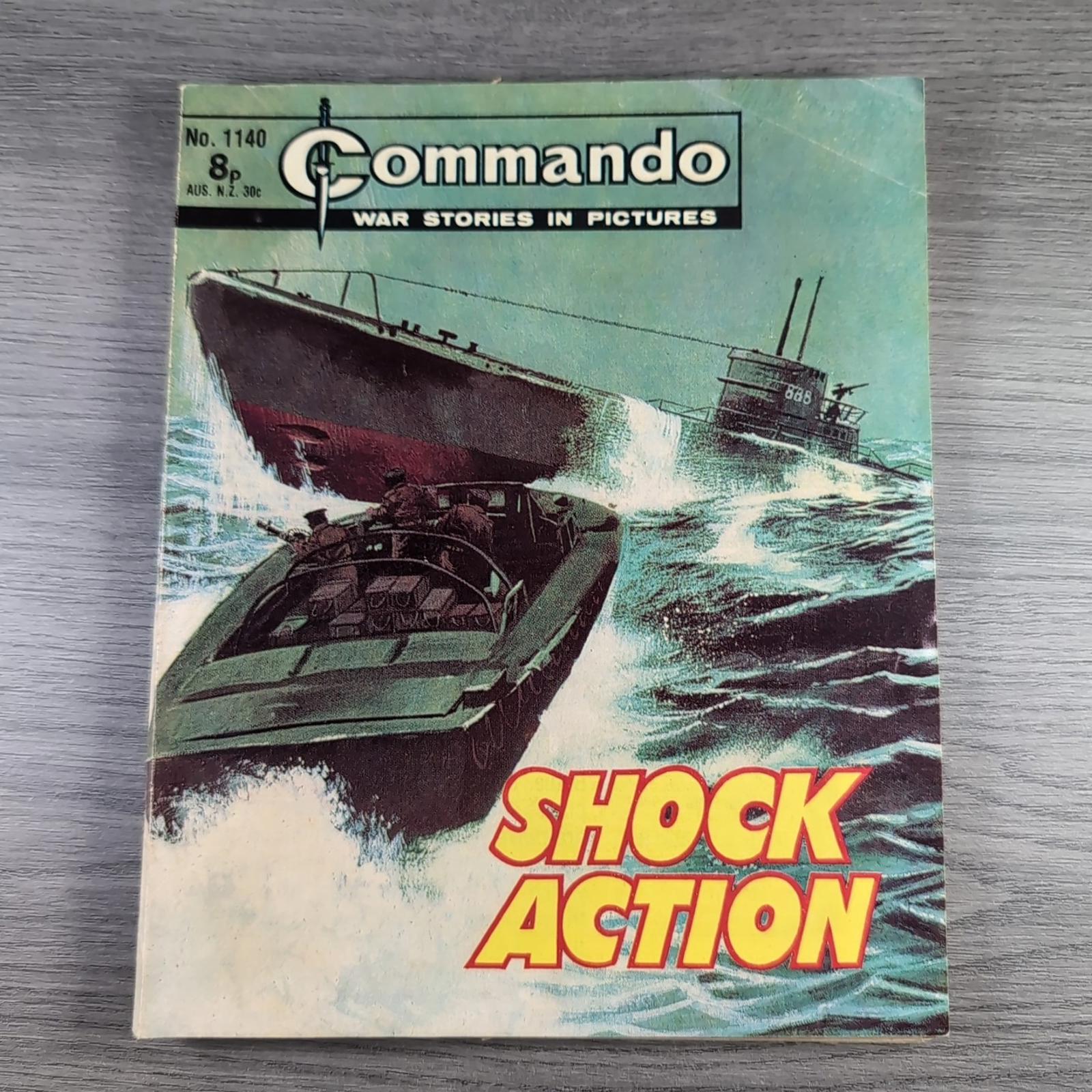 Commando Comic Issue Number 1140 Shock Action