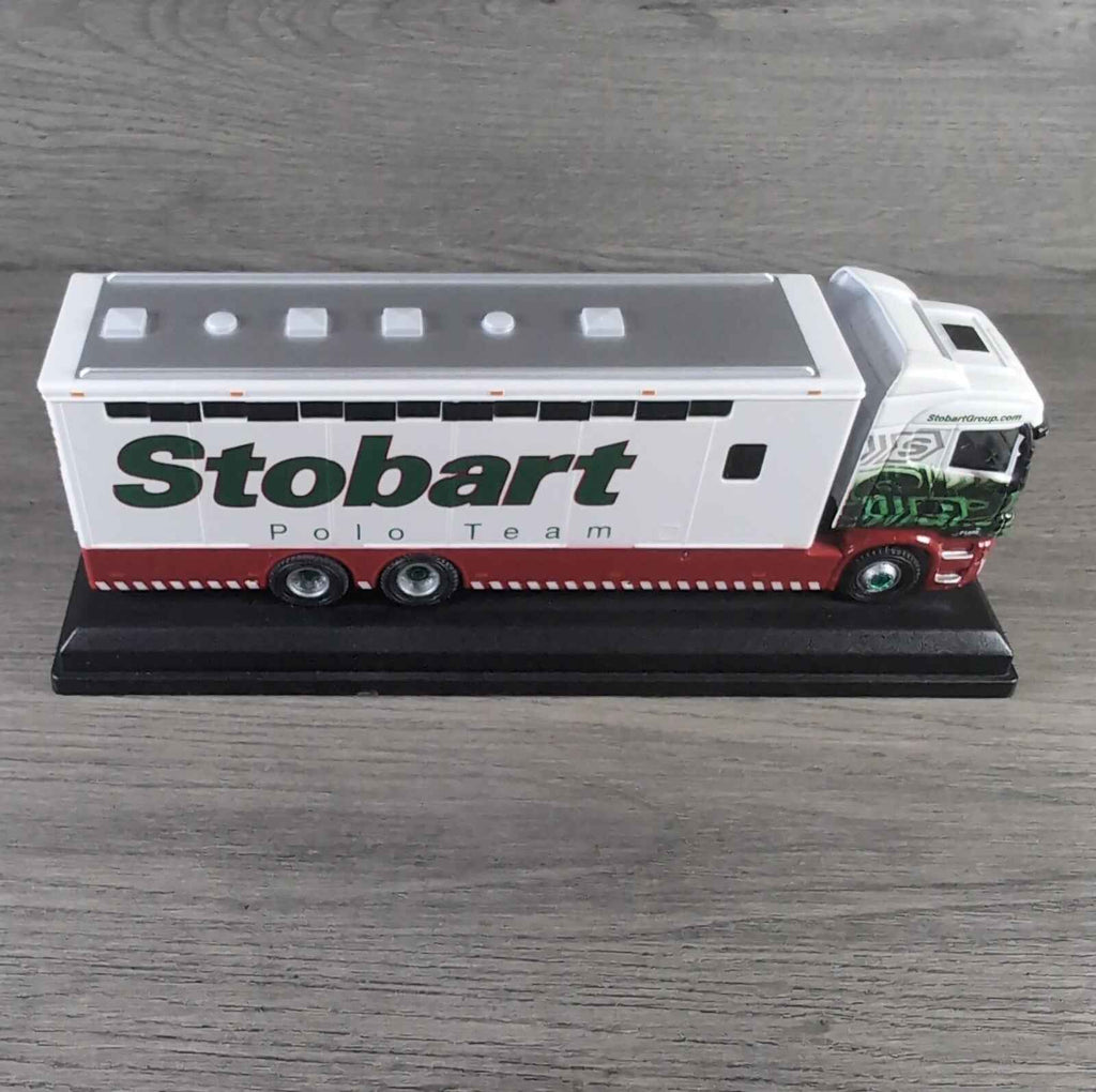 Atlas Editions Eddie Stobart Scania High Line Horsebox 1:76 Scale Die-Cast Model