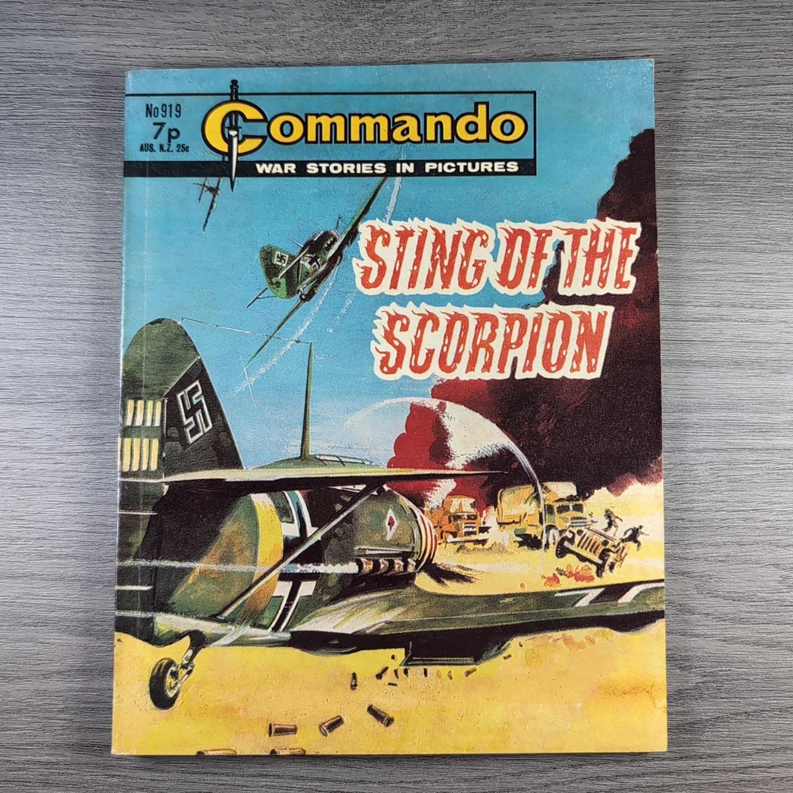 Commando Comic Issue Number 919 Sting Of The Scorpion