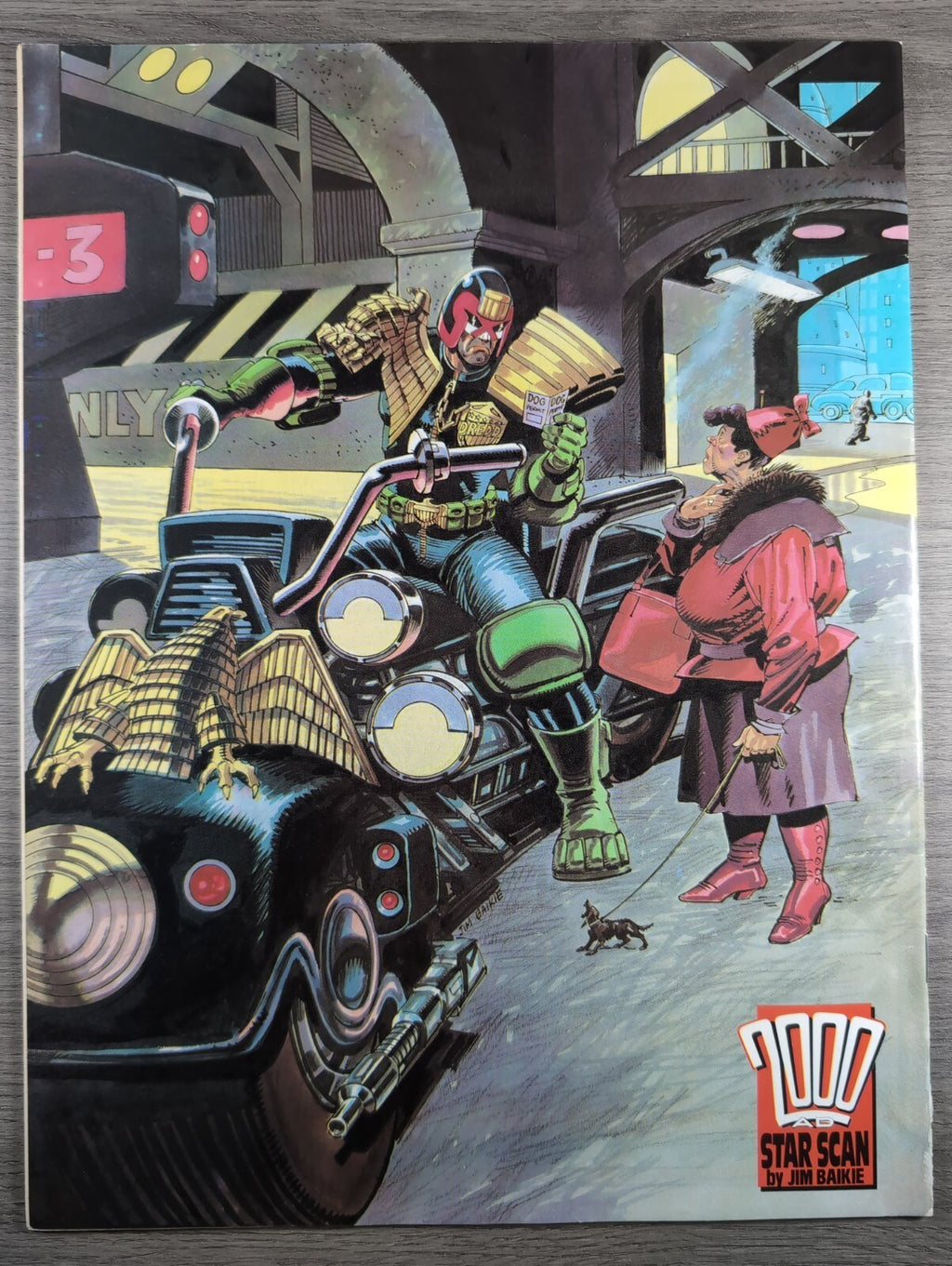 2000AD Prog 627 Featuring Judge Dread Comic 20th May 1989 Vintage Retro Comic