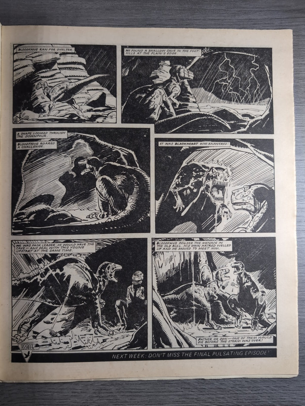 Eagle Comic Issue 18th August 1984 Vintage Retro UK Comic