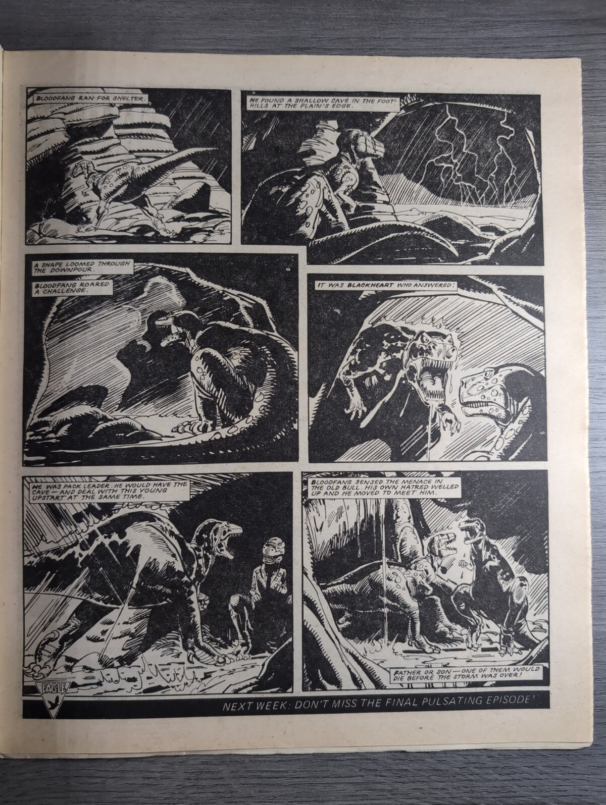 Eagle Comic Issue 18th August 1984 Vintage Retro UK Comic